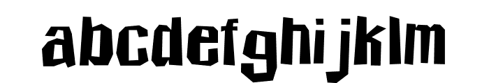 IntotheForest-Regular Font LOWERCASE