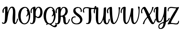 Intricate_Script Font UPPERCASE