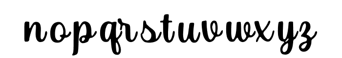 Intricate_Script Font LOWERCASE