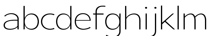 Intrigora-ExtraLight Font LOWERCASE