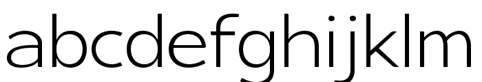 Intrigora-Light Font LOWERCASE