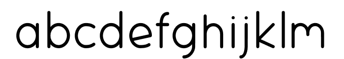 Intuition Font LOWERCASE