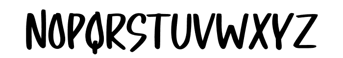 Invention Font LOWERCASE