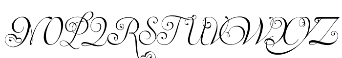 InvitationScript Font UPPERCASE