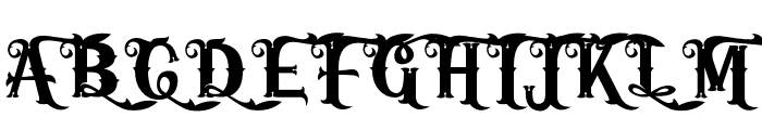 Iorek Byrnison ornate Font UPPERCASE