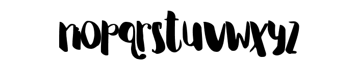 Irian Font LOWERCASE