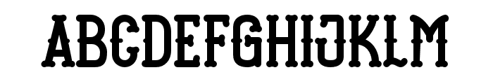 Iron Grey Regular Font UPPERCASE