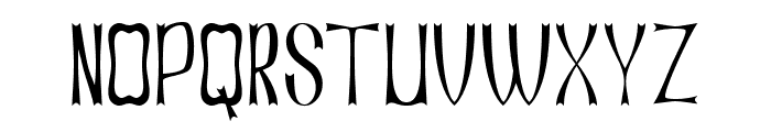 Ironside Thin Font LOWERCASE