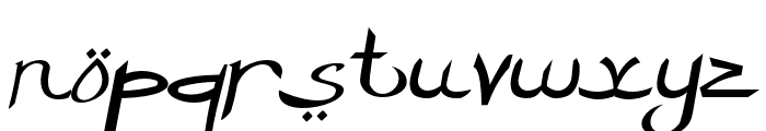 IslamicRomance-Oblique Font LOWERCASE