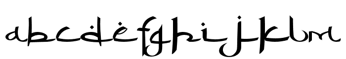 IslamicRomance-Regular Font LOWERCASE