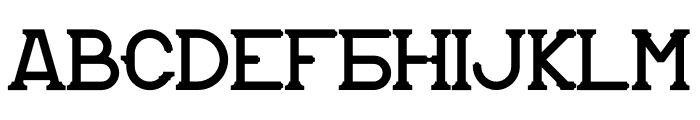 Islant Font LOWERCASE