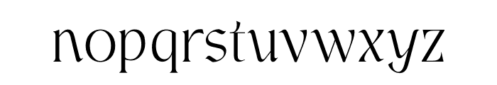 Istamar Font LOWERCASE