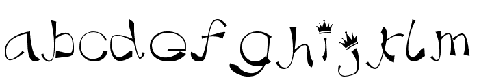 Iswari-Regular Font LOWERCASE