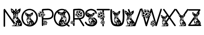 It Dog Font UPPERCASE