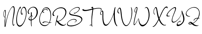 Italian Delight  Regular Font UPPERCASE