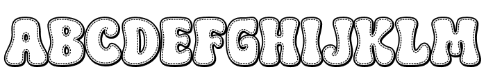 Its My Birthday Outline Outline FONT