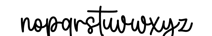 Its My Birthday Script Script Font LOWERCASE