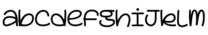 Ivory Silk Regular Font LOWERCASE