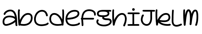 IvorySilk-Regular Font LOWERCASE