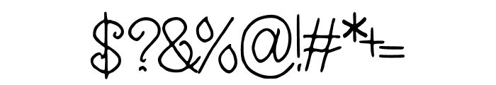 Ixora Font OTHER CHARS
