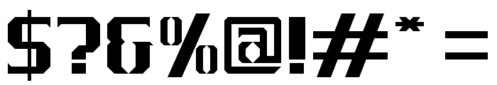 J-LOG Cameron Edge Serif Small Caps Font OTHER CHARS