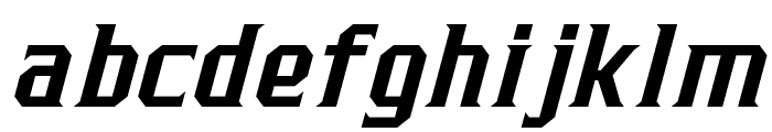 J-LOG Razor Edge Serif Normal Italic Font LOWERCASE