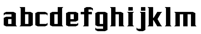 J-LOG Rebellion Serif Normal Font LOWERCASE