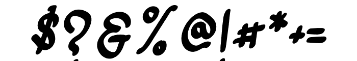 JABOXIC Font OTHER CHARS