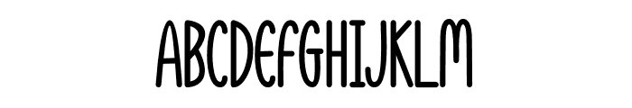 JANCUCKWE Font LOWERCASE