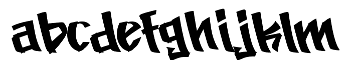 JAPANG Font LOWERCASE