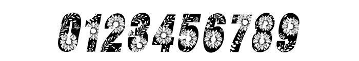 JAZZY SUNFLOWER Font OTHER CHARS
