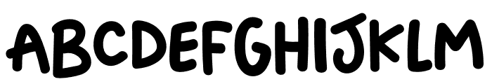 JELLY CAT Font LOWERCASE