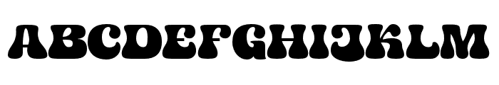 JEMROK-Regular Font UPPERCASE