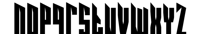 JIKUPACED Font LOWERCASE