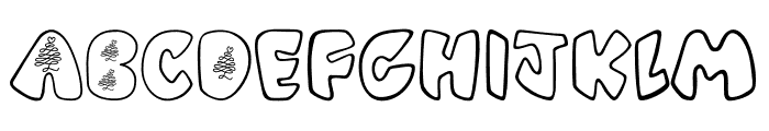 JOY CHRISTMAS FONTS Font UPPERCASE