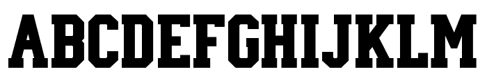 JP Game Day 3 Regular Font UPPERCASE