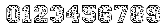 JT Leopard Seven Font OTHER CHARS