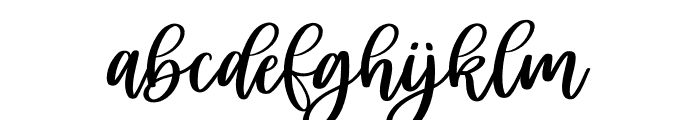 JT LiyaHary Font LOWERCASE
