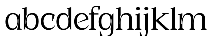 JT Rejiro Light Font LOWERCASE