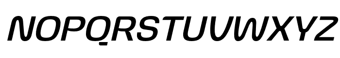 JTMillburn-SemiBoldSlanted Font UPPERCASE