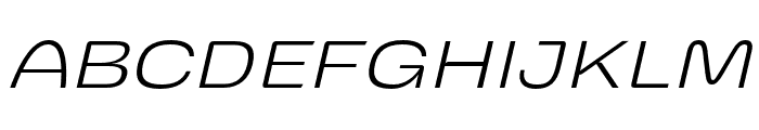 JTMillburn-WideExtLtSlant Font UPPERCASE