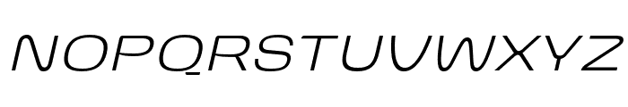 JTMillburn-WideExtLtSlant Font UPPERCASE