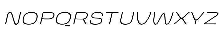 JTMillburn-WideThinSlanted Font UPPERCASE