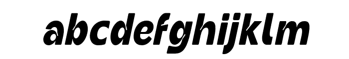 JTOlifer-CondSlantMed Font LOWERCASE