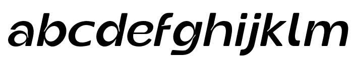 JTOlifer-SlantedLight Font LOWERCASE