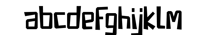 JUQU Font LOWERCASE