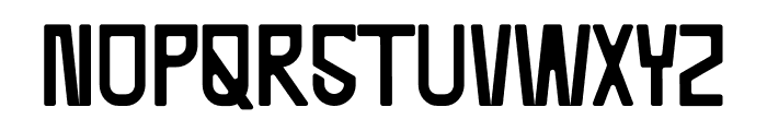 JUTSUMA Font UPPERCASE