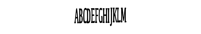 Jaafer Regular Font UPPERCASE