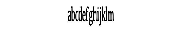 Jaafer Regular Font LOWERCASE