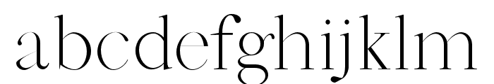 Jaavon-Regular Font LOWERCASE